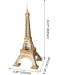 Drvena 3D slagalica Robo Time od 121 dijela - Eiffelov toranj - 2t