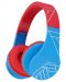 Dječje slušalice s mikrofonom PowerLocus - P1, bežične, crvene - 1t