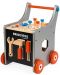 Dječja igračka Janod - Radni pult na kotačima Brico Kids Diy - 2t