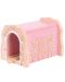 Dječja drvena igračka Bigjigs – Ružičasti tunel od opeke - 1t