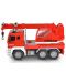 Dječja igračka Moni Toys - Kamion s dizalicom i kukom, crveni, 1:12 - 2t