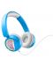 Dječje slušalice Cellularline - Play Patch 3.5 mm, plavo/bijele - 1t