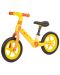 Dječji bicikl za ravnotežu Chipolino - Dino, žuti i narančasti - 1t