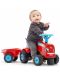 Dječji traktor s prikolicom Falk – Crveni - 2t