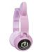Dječje slušalice PowerLocus - Buddy Ears, bežične, ružičaste - 2t