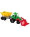Dječja igračka Ecoiffier - Traktor s prikolicom - 1t