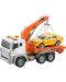Dječja igračka City Service – Kamion s dizalicom i automobilom - 1t