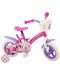 Dječji bicikl s pomoćnim kotačima E&L cycles - Disney, Minnie Mouse, 10'' - 1t