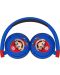 Dječje slušalice OTL Technologies - Super Mario, bežične, plave - 3t