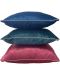 Ukrasni jastuk Aglika - Lux, 45 х 45 cm, baršun, plavi - 3t