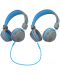 Dječje bežične slušalice JLab - JBuddies Studio, sivo/plave - 4t