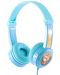 Dječje slušalice BuddyPhones - Travel, plave - 1t