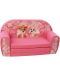 Dječji kauč na razvlačenje za dvije osobe Delta trade - Štenci, ružičasti - 1t