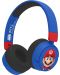 Dječje slušalice OTL Technologies - Super Mario, bežične, plave - 1t