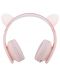Dječje slušalice PowerLocus - P1 Ears, bežične, ružičaste - 3t