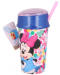 Dječja šalica s poklopcem i slamkom Stor - Minnie Mouse, 400 ml - 1t