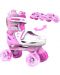 Dječje koturaljke 2 u 1 Yvolution - Neon Combo Skates, veličina 30-33, roze - 3t