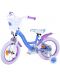 Dječji bicikl s pomoćnim kotačima E&L cycles - Disney, Frozen, 14'' - 2t