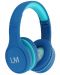 Dječje slušalice PowerLocus - Louise&Mann K1 Kids, bežične, plave - 2t