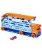 Dječja igračka Hot Wheels City - Auto transporter sa stazom za spuštanje, s autićima - 2t
