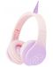 Dječje slušalice PowerLocus - P2 Unicorn, bežične, ružičaste - 1t