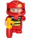 Dječja igračka BanBao - Minifigura vatrogasca, 10 cm - 1t
