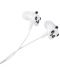 Dječje slušalice s mikrofonom I-Total - Panda Collection 11083, bijele - 2t