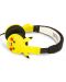 Dječje slušalice OTL Technologies - Pikacku rubber ears, žute - 3t
