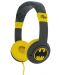 Dječje slušalice OTL Technologies - Batman, sivo/žute - 1t