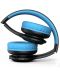 Dječje slušalice PowerLocus - PLED, bežične, crno/plave - 6t