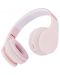 Dječje slušalice s mikrofonom PowerLocus - P1, bežične, ružičaste - 2t