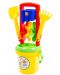 Dječja igračka Polesie Toys - Mlin za plažu s grabljem i lopatom - 1t