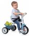 Dječji tricikl 2 u 1 Smoby - Be move, plavi - 4t