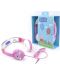 Dječje slušalice OTL Technologies - Peppa Pig Rainbow, ružičaste - 3t