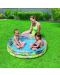 Dječji bazen na napuhavanje s 3 prstena Bestway - Ocean, asortiman - 2t