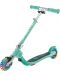 Dječji romobil Globber - Flow Foldable Junior Lights, mint - 5t