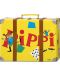 Dječji kofer Pippi - Pipin veliki kofer, žuti, 32 cm - 1t