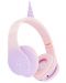 Dječje slušalice PowerLocus - P2 Unicorn, bežične, ružičaste - 2t
