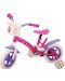 Dječji bicikl s pomoćnim kotačima E&L cycles - Disney, Minnie Mouse, 10'' - 2t