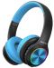 Dječje slušalice PowerLocus - PLED, bežične, crno/plave - 1t
