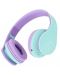 Dječje slušalice PowerLocus - P2,  bežične, zeleno/ljubičaste - 4t