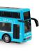 Dječja igračka Rappa - Autobus na kat, 19 cm, plavi - 4t
