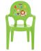 Dječja stolica Pilsan - Zelena, sa slovima - 1t