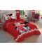 Set za jednostruki krevet s prekrivačem TAC Licensed - Disney Minney - 1t