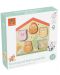 Dječja drvena slagalica Orange Tree Toys - Farma - 5t