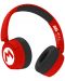 Dječje slušalice OTL Technologies - Super Mario Icon Logo, bežične, crvene - 3t