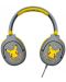 Dječje slušalice OTL Technologies - Pro G1 Pikachu, sive - 4t