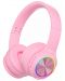 Dječje slušalice s mikrofonom PowerLocus - PLED, bežične, ružičaste - 1t