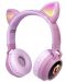 Dječje slušalice PowerLocus - Buddy Ears, bežične, ružičaste - 1t