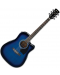 Elektroakustična gitara Ibanez - PF15ECE, Blue Sunburst High Gloss - 2t